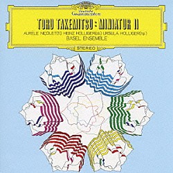 ハインツ・ホリガー オーレル・ニコレ ウルスラ・ホリガー 多忠麿 バーゼル・アンサンブル ユルク・ヴィッテンバッハ「武満徹：ディスタンス／ユーカリプスⅠ・Ⅱ　声（ヴォイス）／スタンザⅡ」