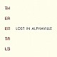 ザ・レンタルズ「Ｌｏｓｔ　ｉｎ　Ａｌｐｈａｖｉｌｌｅ」