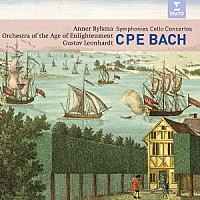グスタフ・レオンハルト アンナー・ビルスマ「 Ｃ・Ｐ・Ｅ・バッハ：交響曲集＆チェロ協奏曲集」