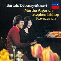 アルゲリッチ　コヴァセヴィッチ「 バルトーク：２台のピアノと打楽器のためのソナタ　モーツァルト：アンダンテと５つの変奏曲　ドビュッシー：白と黒で」