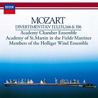 （クラシック）「 モーツァルト：ディヴェルティメント第１番～第４番」