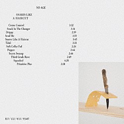 ノー・エイジ「スネアズ・ライク・ア・ヘアカット」
