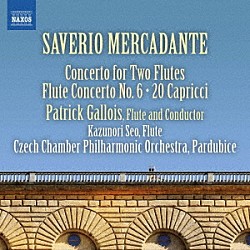 （クラシック） パトリック・ガロワ 瀬尾和紀 チェコ室内管弦楽団パルドビツェ「メルカダンテ：フルート協奏曲集　第２集」