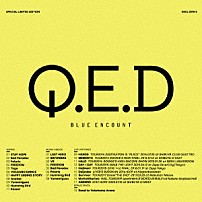 ＢＬＵＥ　ＥＮＣＯＵＮＴ 「Ｑ．Ｅ．Ｄ」