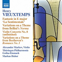 （クラシック）「 ヴュータン：ヴァイオリンと管弦楽のための作品集」
