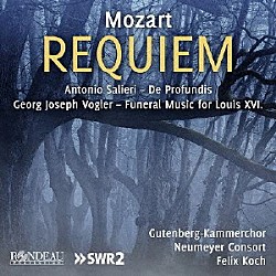 グーテンベルク室内合唱団 ノイマイヤー・コンソート フェリックス・コッホ 谷垣千沙 レベッカ・シュトルツ ファビアン・ケリー クリスティアン・ヴァークナー「モーツァルト：レクイエム」