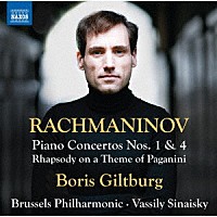 ボリス・ギルトブルグ「 ラフマニノフ：ピアノ協奏曲第１番＆第４番　パガニーニの主題による狂詩曲」