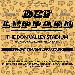 デフ・レパード「ホームタウン・ヒーローズ　１９９３」