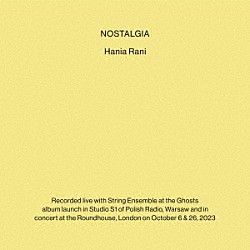 ハニャ・ラニ ジェモヴィト・クリメク「ノスタルジア」