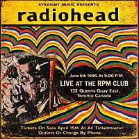 レディオヘッド「 ライヴ・アット・ザ・ＲＰＭ・クラブ　１９９５」
