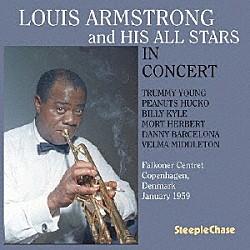 ルイ・アームストロング ルイ・アームストロング・アンド・ヒズ・オール・スターズ ピーナッツ・ハッコー トラミー・ヤング ビリー・カイル モート・ハーバート ダニー・バルセロナ ヴェルマ・ミドルトン「イン・コンサート・ファルコナー・センター」