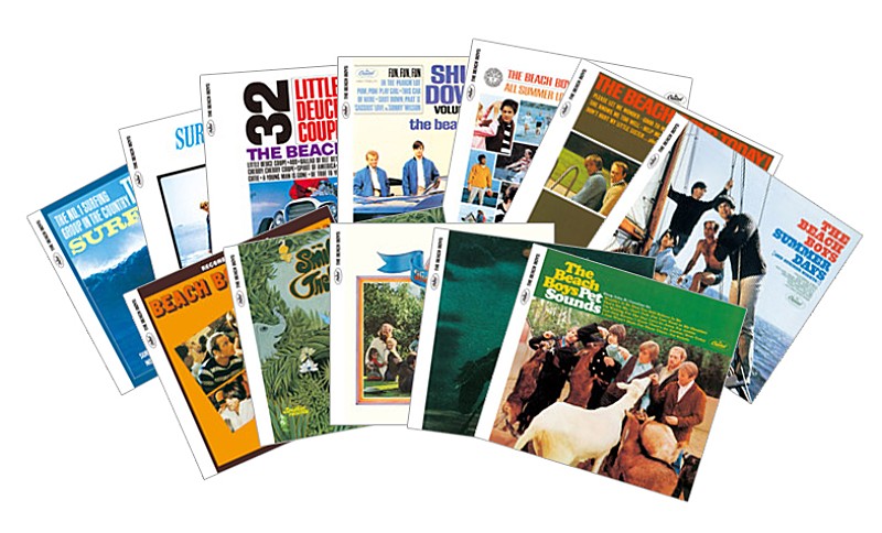 「ビーチ・ボーイズ、12タイトルが最新デジタル・リマスタリングで登場」1枚目/4