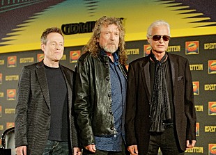 「レッド・ツェッペリン オリジナル・メンバーが揃った合同記者会見開催」