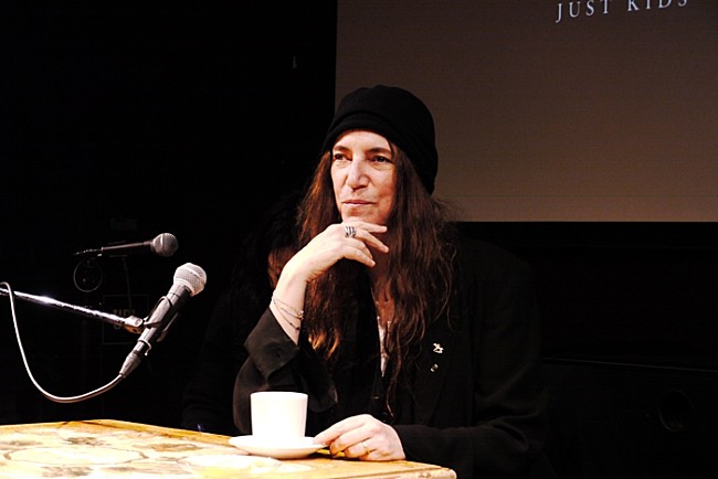 「パティ・スミス 来日記者会見で広島への想いを語る」1枚目/5