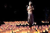 「MISIA キャンドル1万本の灯火の中、幻想ライブ開催」1枚目/3