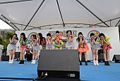 「東京女子流×9nine 美少女10人のコラボユニット東京9nine流が【TIF】で復活」1枚目/13