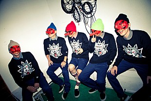 「MWAM敬愛する覆面天狗バンド“ディスビズ”新作PV公開＆東阪ワンマン決定」