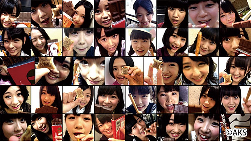 「HKT48 パジャマや制服、コスプレ姿で「あ~ん」」1枚目/7