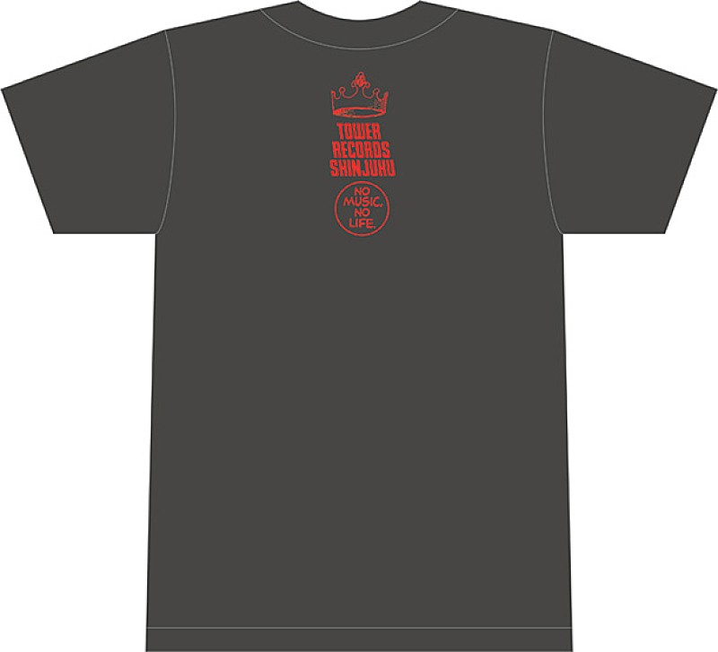 「『椎名林檎×タワーレコード新宿店15周年記念Tシャツ』 裏側」2枚目/8