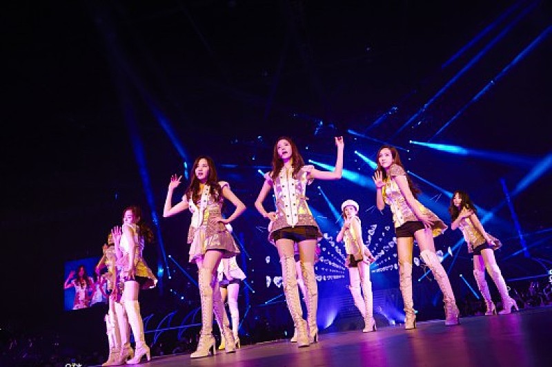 「少女時代 2万人のファンを前に、香港で熱いパフォーマンスを披露」1枚目/1