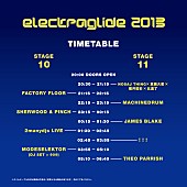 「【electraglide】タイムテーブル＆フロアマップが公開、開催記念豪華コンピがリリースに」1枚目/2