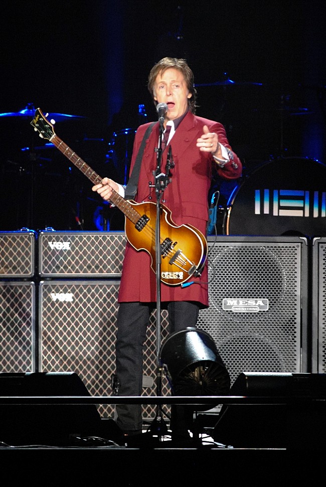 「ポール・マッカートニー 「オオキニ」「マイド」待望のジャパン・ツアーが大阪でスタート」1枚目/2