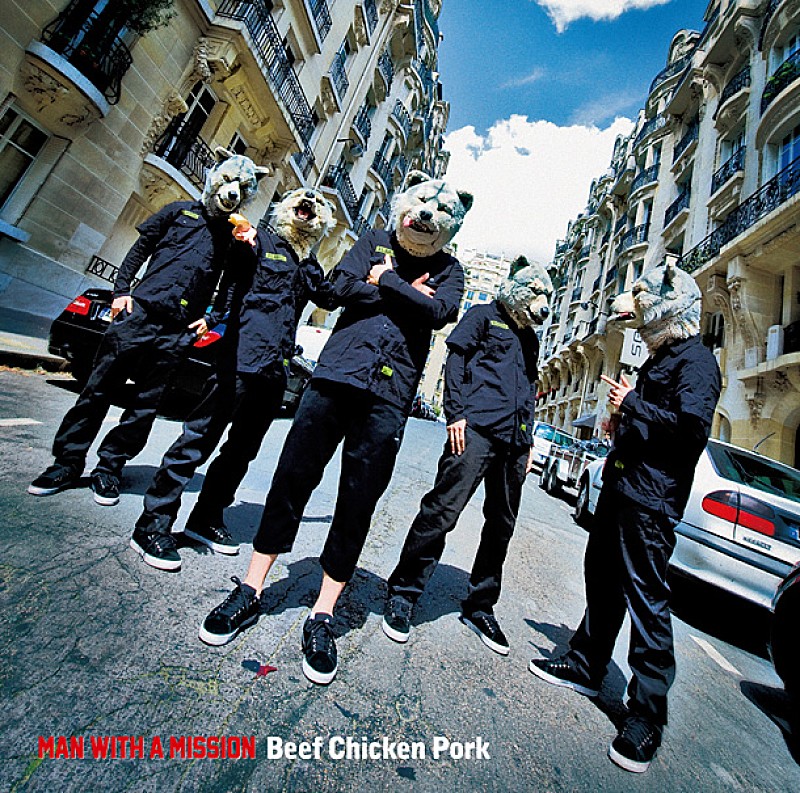 「MAN WITH A MISSION　アルバム『Beef Chicken Pork』」3枚目/5