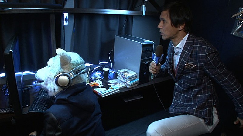 「スペシャ特番でレポーター阿部祐二がマンウィズに迫る」1枚目/2