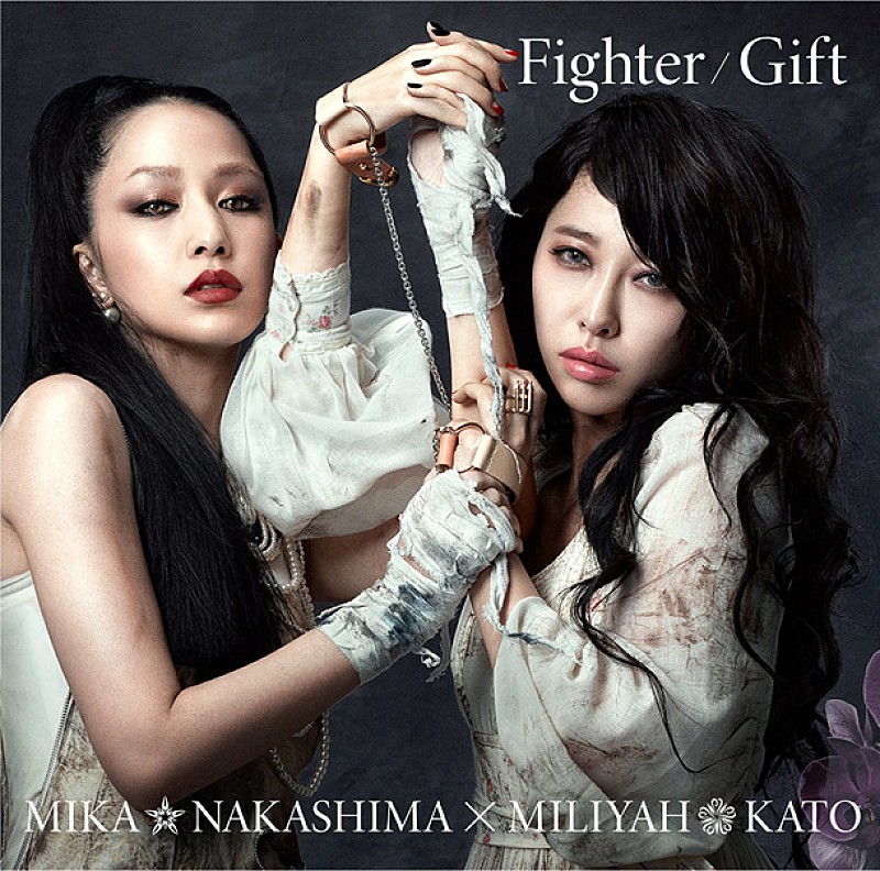 中島美嘉×加藤ミリヤ「シングル『Fighter / Gift』　Miliyah盤 初回生産限定盤」4枚目/6