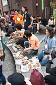 「三角公園にて、たこ焼きパーティ「たこ放題」スタート」4枚目/63