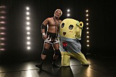 「ふなっしー プロレスラーの真壁選手と対戦、笑顔と梨汁あふれるMV完成」1枚目/12