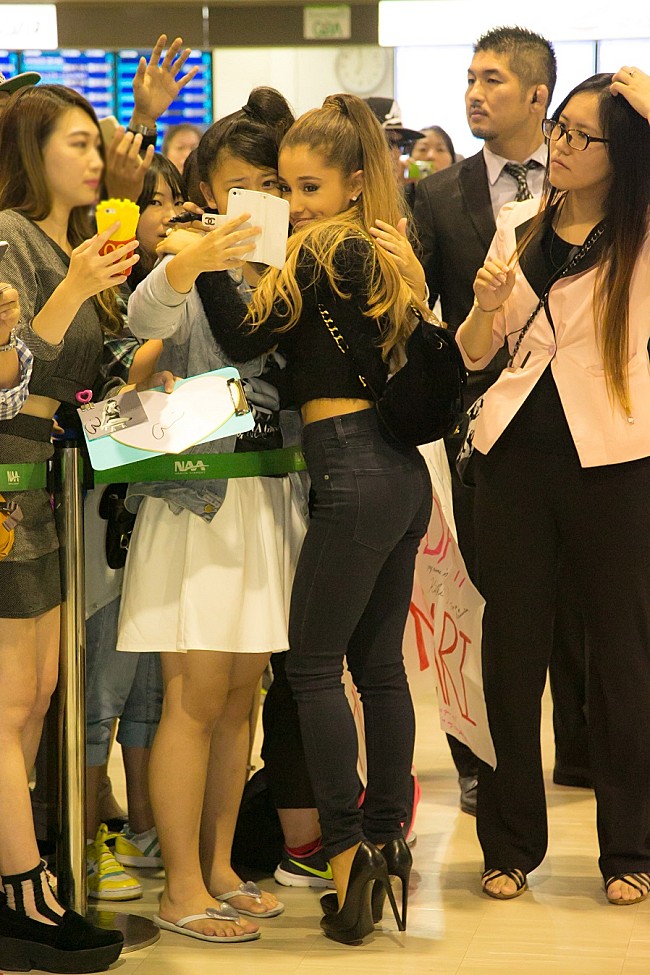 「アリアナ・グランデ　今年4度目となる来日に「本当に嬉しい」、来日中はMステ＆スッキリ出演も」1枚目/2