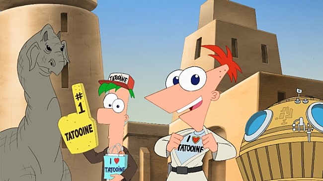 「ディズニー・チャンネル『フィニアスとファーブ/スター・ウォーズ大作戦』日本初放送」1枚目/1