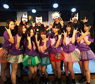 「palet×流田Project アイドルと仮面ロックバンドの新曲コラボ動画公開」