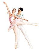 「東京バレエ団創立50周年記念シリーズ
『くるみ割り人形』 沖香菜子＆梅澤紘貴 photo by Shinji Hosono」4枚目/5