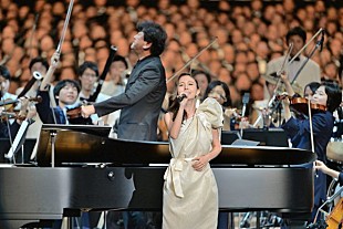 「May J.「1万人と歌うことはたぶん一生に一度、歌の素晴らしさを再認識。」」