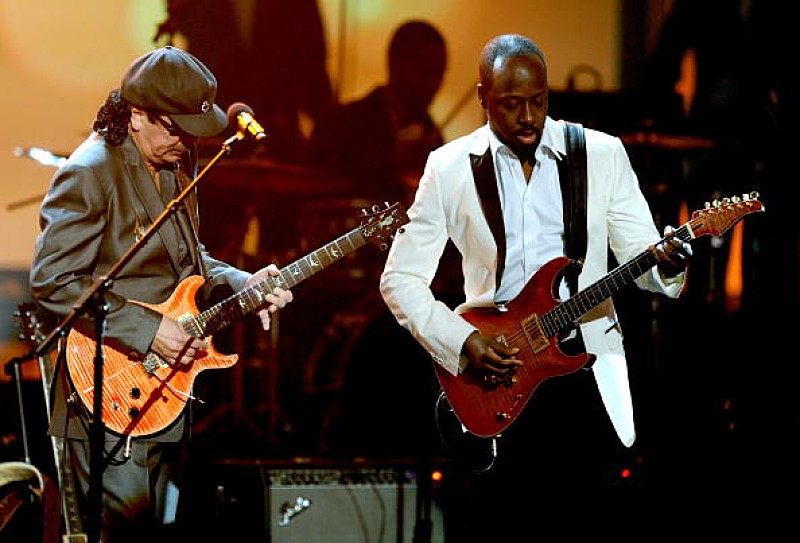 「サンタナとワイクリフ・ジョン、トーク＆ジャム・セッション映像を公開」1枚目/1