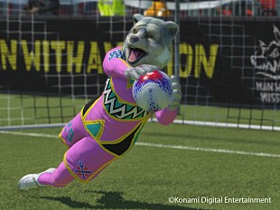 「MAN WITH A MISSION メンバーが『ウイニングイレブン2015』のゲーム内で躍動!?」