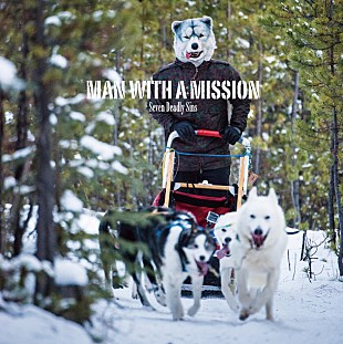 「オオカミが犬ぞりを乗り回す？ MAN WITH A MISSION 新Sgのアートワーク公開」