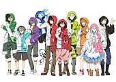 「じん 原作/脚本アニメ『メカクシティアクターズ』OST発売決定 Lia/LiSA/メイリア/春奈るな/ナノウ/9mm滝善充らも参加」1枚目/2