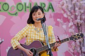 「大原櫻子 初の屋上ライブ敢行 寒さに声出なくなるも「風になんか負けないぞ！」」1枚目/6