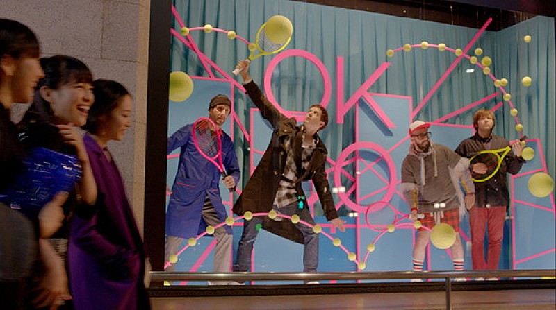 OK GoからPerfumeへ「ビデオに出演させてくれてほんとにほんとにありがとう。」