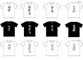 「YMO 楽器展にて開催記念Tシャツ先行販売中 ファンにはたまらないテクノ/アープ/ポリムーグ文字デザイン」1枚目/2