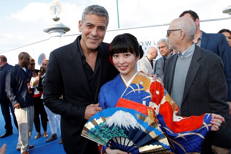 志田未来 ジョージ・クルーニーと初対面『トゥモローランド』ワールド・プレミア開催