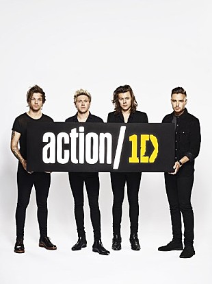 「ワン・ダイレクション より良い世界と未来のための『action/1D』キャンペーンを発表」