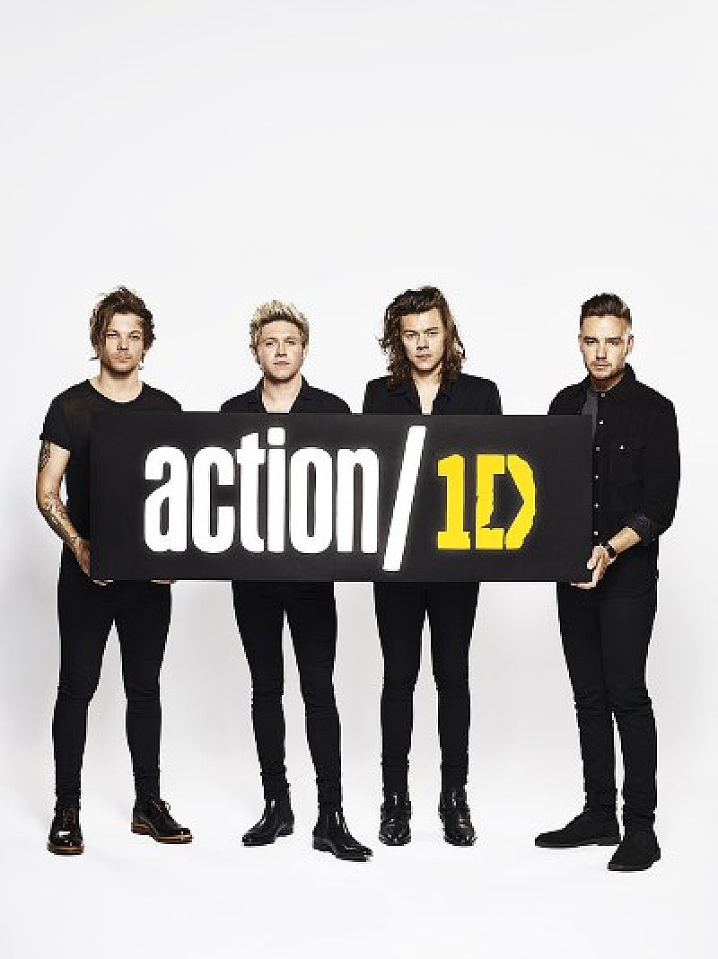 ワン・ダイレクション より良い世界と未来のための『action/1D』キャンペーンを発表