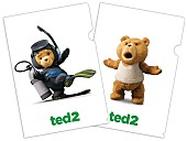 「テッド、今年の夏はコスプレで攻める！映画『テッド2』クリアファイル付き前売券、第二弾発売決定」1枚目/2