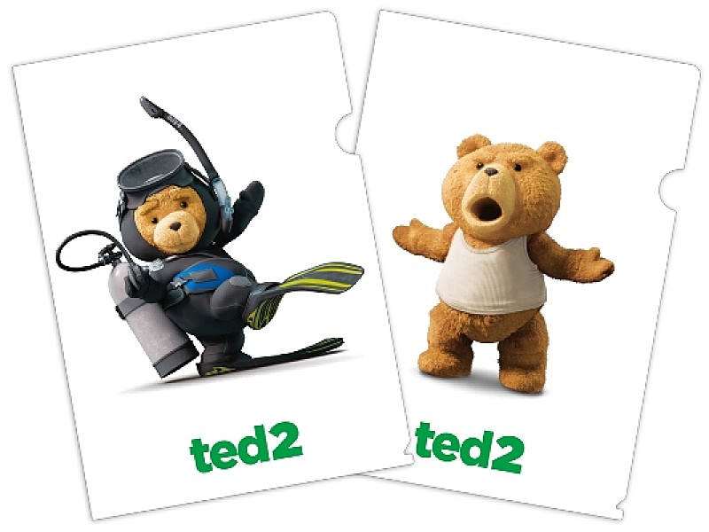 テッド、今年の夏はコスプレで攻める！　映画『テッド2』クリアファイル付き前売券、第二弾発売決定