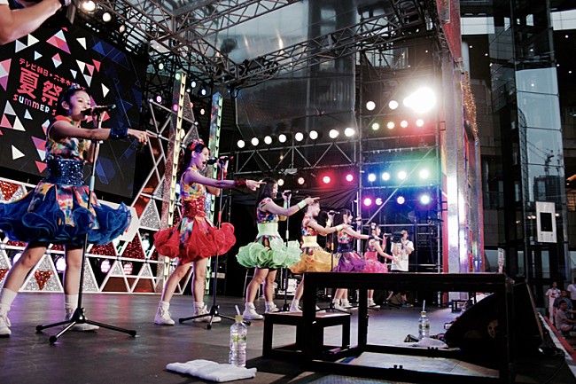 「チームしゃちほこ 1年越しの【SUMMER STATION】は猛暑を上回る熱狂＆会場一丸となってMステの偉い人におねだり、その結果は…？」1枚目/26