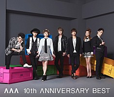 AAA デビュー10周年ベストアルバム＆記念すべき50thシングルのジャケ写